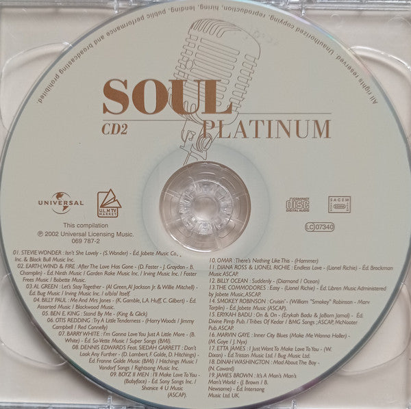 Various : Soul Platinum (2xCD, Comp)