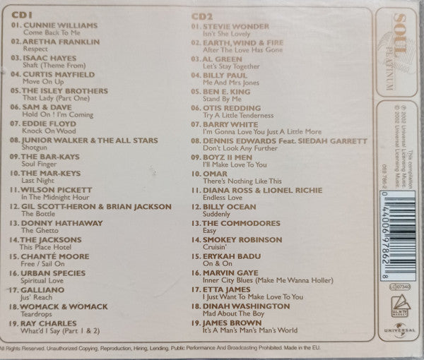 Various : Soul Platinum (2xCD, Comp)