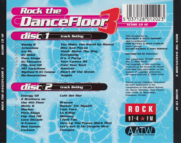 Various : Rock The DanceFloor 3 (2xCD, Comp)
