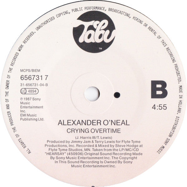 Alexander O'Neal : What Is This Thing Called Love? (7", Single)