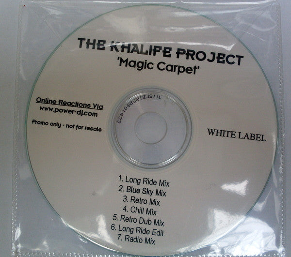 The Khalife Project : Magic Carpet (CDr, Promo)
