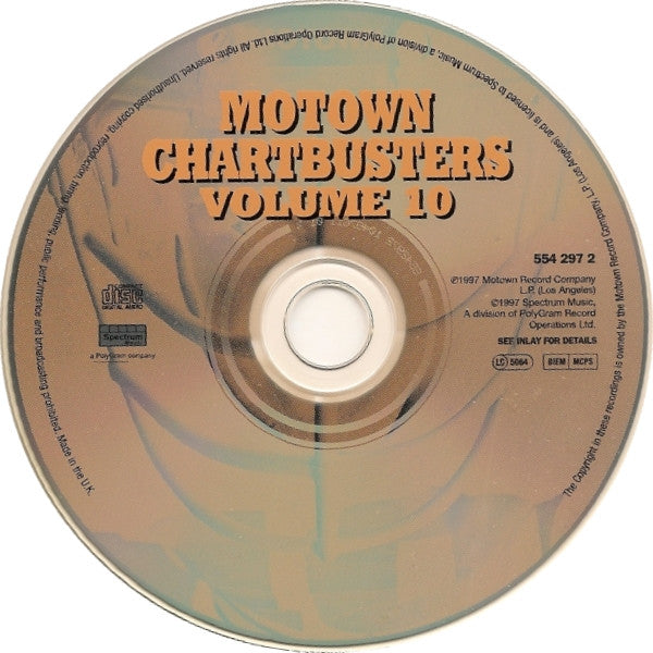Various : Motown Chartbusters Volume 10 (CD, Album, Comp, RE)