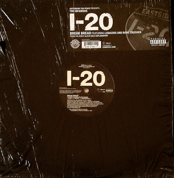 I-20 Featuring Ludacris & Bone Crusher (2) : Break Bread (12")