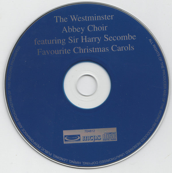 The Choir Of Westminster Abbey, Harry Secombe, Martin Neary (2) : Favourite Christmas Carols (CD, Album)