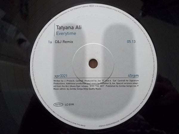 Tatyana Ali : Everytime (12", Promo)