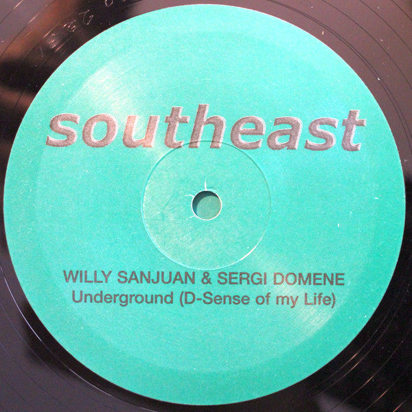 Willy Sanjuan & Sergi Domene : Underground (D-Sense Of My Life) (12")
