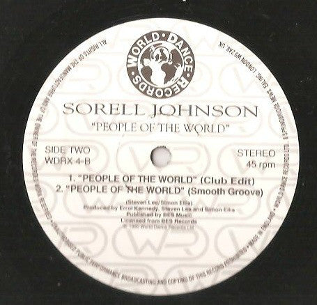 Sorell Johnson : People Of The World (12")