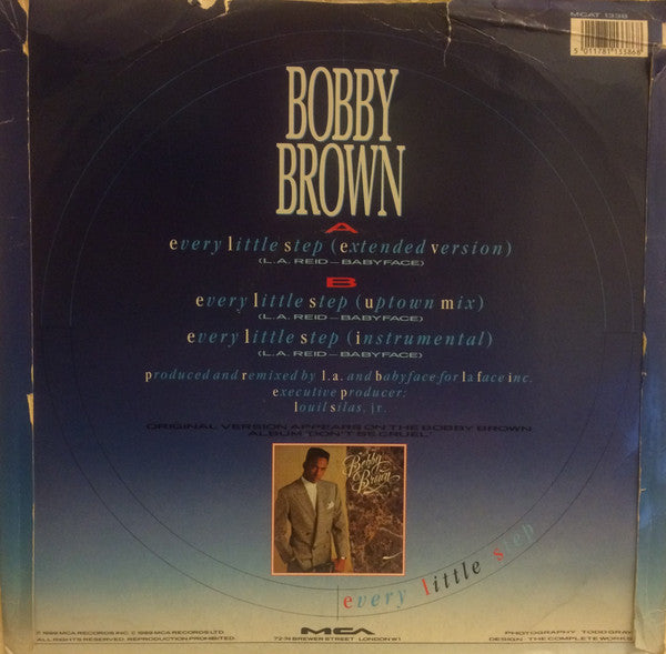 Bobby Brown : Every Little Step (12", Single)