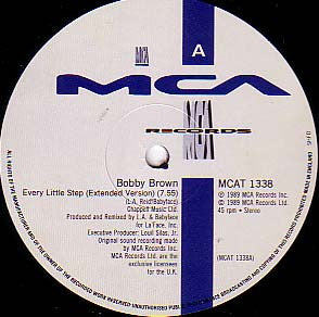 Bobby Brown : Every Little Step (12", Single)