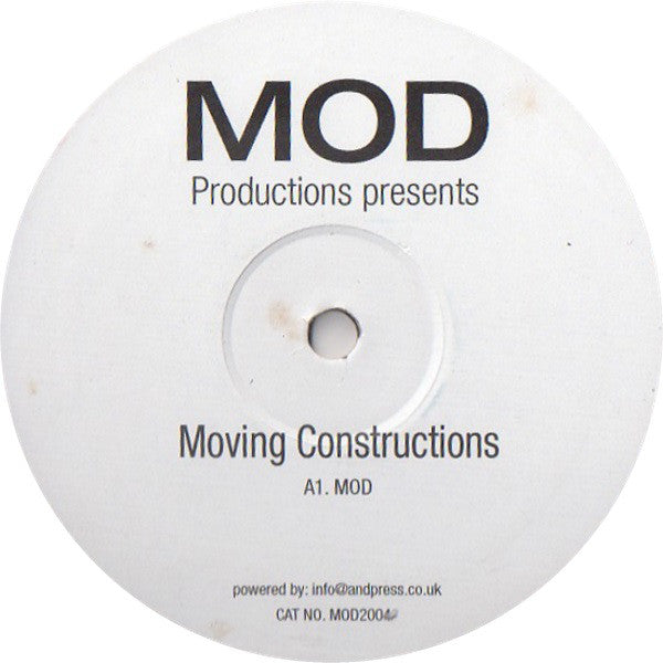 M.O.D. : Moving Constructions / Shake It Up Tonight (12", Promo)