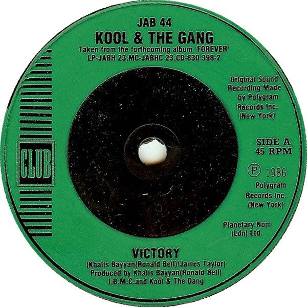 Kool & The Gang : Victory (7", Single, Gre)