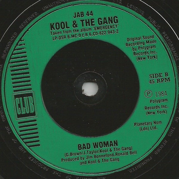 Kool & The Gang : Victory (7", Single, Gre)