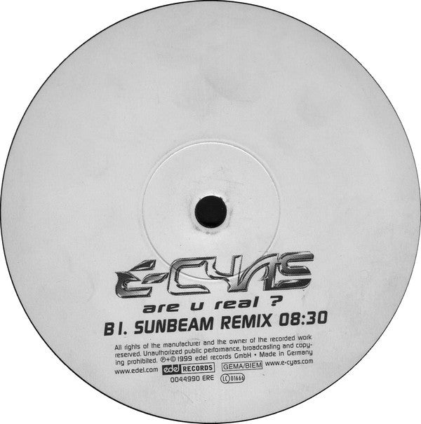 E-Cyas : Are U Real? (12")