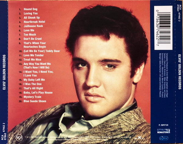 Elvis Presley : Elvis' Golden Records (CD, Comp, RE, RM)