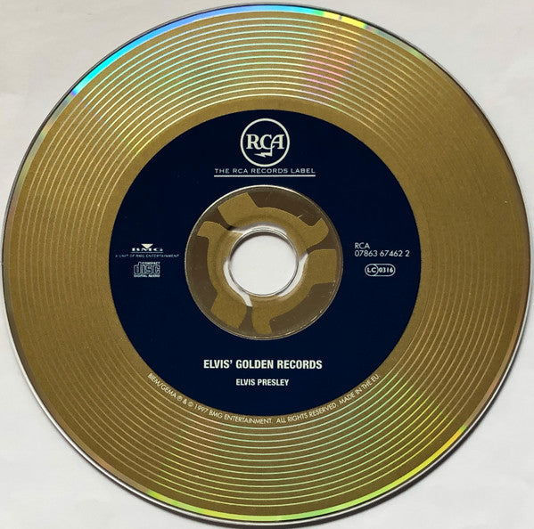 Elvis Presley : Elvis' Golden Records (CD, Comp, RE, RM)