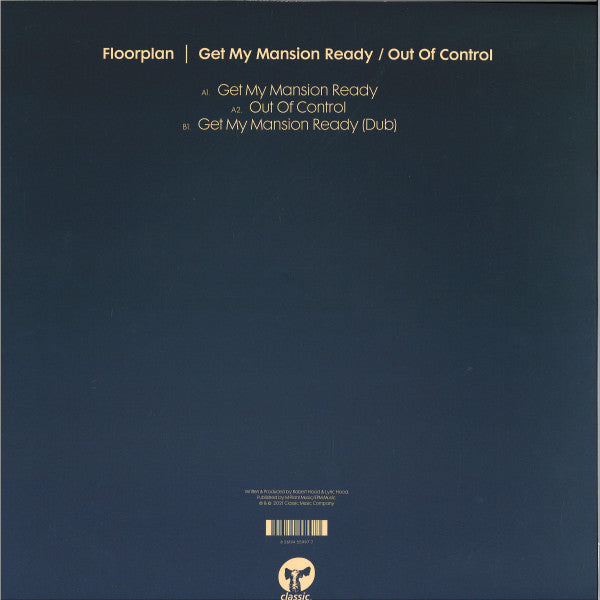 Floorplan : Get My Mansion Ready / Out Of Control (12")