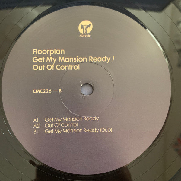 Floorplan : Get My Mansion Ready / Out Of Control (12")