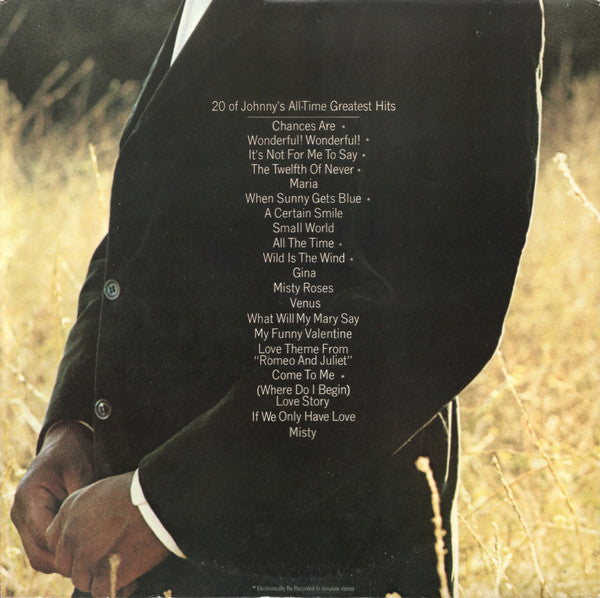 Johnny Mathis : Johnny Mathis' All-Time Greatest Hits (2xLP, Comp)