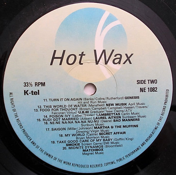 Various : Hot Wax (LP, Comp, RCA)