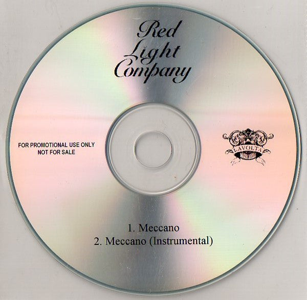 Red Light Company : Meccano (CDr, Single, Promo)
