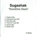 Sugashak : Sunshine Daze (CDr, Single, Promo)