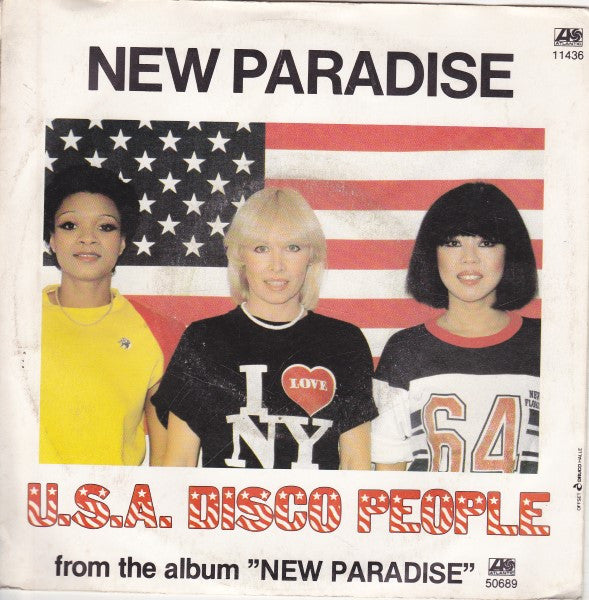New Paradise : U.S.A. Disco People (7")