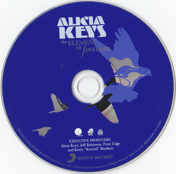 Alicia Keys : The Element Of Freedom (CD, Album)