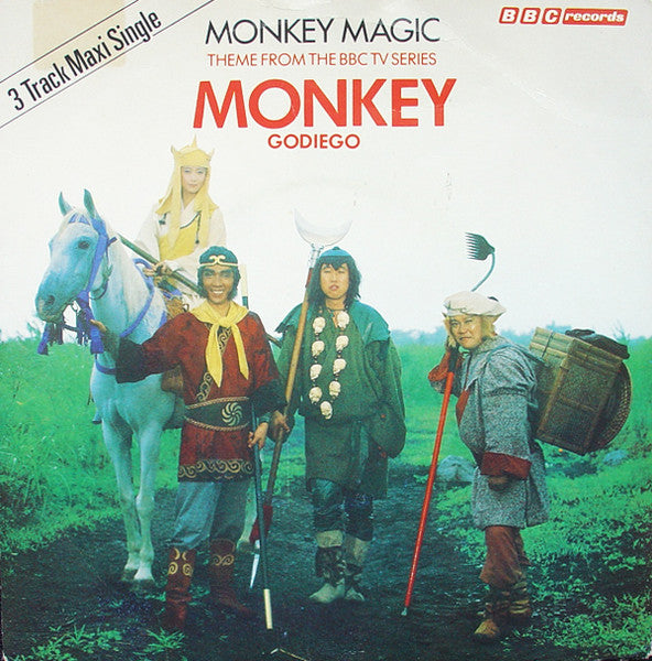 Godiego : Monkey Magic (Theme From The BBC TV Series "Monkey") (7", Maxi)