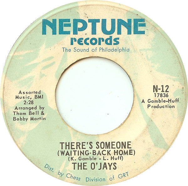 The O'Jays : One Night Affair / There's Someone (Waiting Back Home) (7", Single)