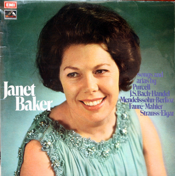 Janet Baker : Songs And Arias By Purcell, J.S. Bach, Handel, Mendelssohn, Berlioz, Fauré, Mahler, Strauss, Elgar (LP, Comp)
