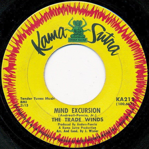 The Trade Winds : Mind Excursion / Little Susan's Dreamin' (7", Single, Mono)