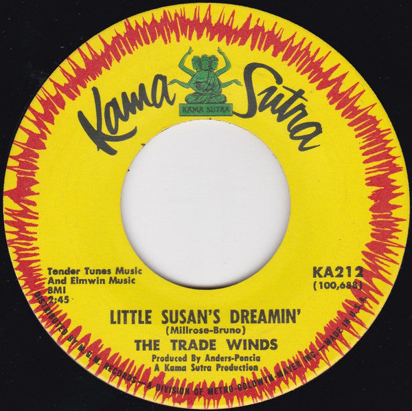 The Trade Winds : Mind Excursion / Little Susan's Dreamin' (7", Single, Mono)