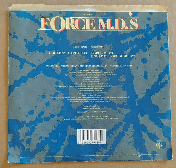Force MD's : Couldn't Care Less (7")