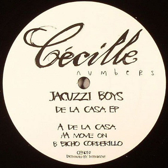Jacuzzi Boys : De La Casa EP (12", EP)
