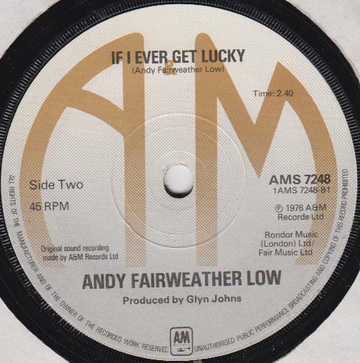 Andy Fairweather-Low : Travellin' Light (7")