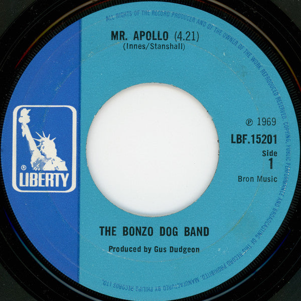 The Bonzo Dog Band* : Mr.Apollo (7", Single, Lar)