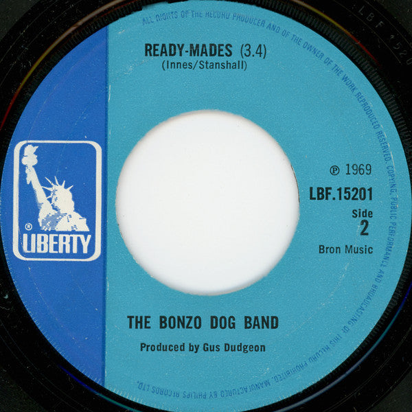 The Bonzo Dog Band* : Mr.Apollo (7", Single, Lar)