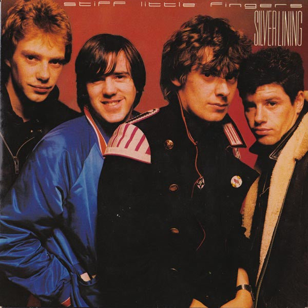 Stiff Little Fingers : Silver Lining (7", Single, Blu)