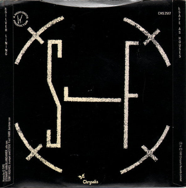 Stiff Little Fingers : Silver Lining (7", Single, Blu)