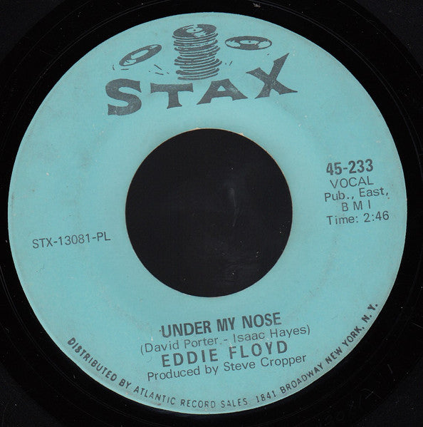 Eddie Floyd : On A Saturday Night / Under My Nose (7", Single, Pla)