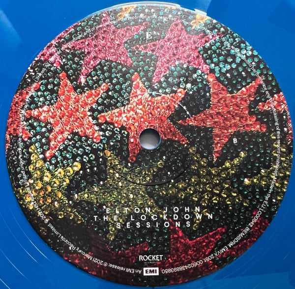 Elton John : The Lockdown Sessions (2xLP, Album, Blu)