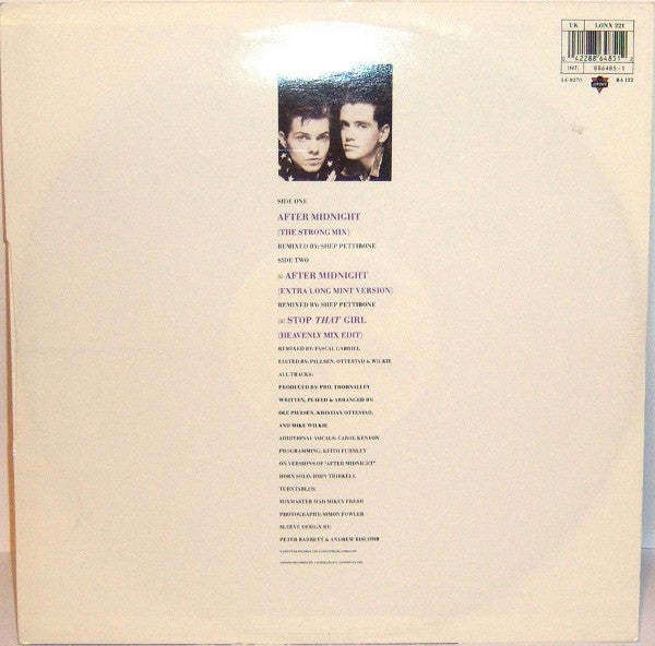 2 Brave : After Midnight (12", Single)