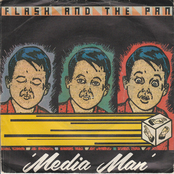 Flash & The Pan : Media Man (7", Single)