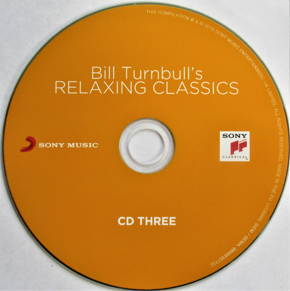 Bill Turnbull (2) : Bill Turnbull's Relaxing Classics (3xCD, Comp)