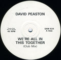 David Peaston : We're All In This Together (12", Promo)