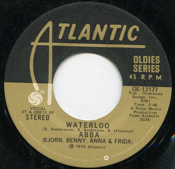 ABBA, Bjorn, Benny, Anna & Frida* : Waterloo (7", Single, RE)