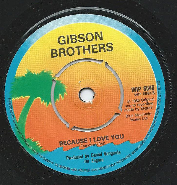 Gibson Brothers : Metropolis (7", Single)