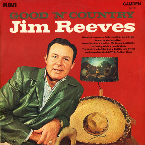 Jim Reeves : Good 'N' Country (LP, Album, Mono, RE)