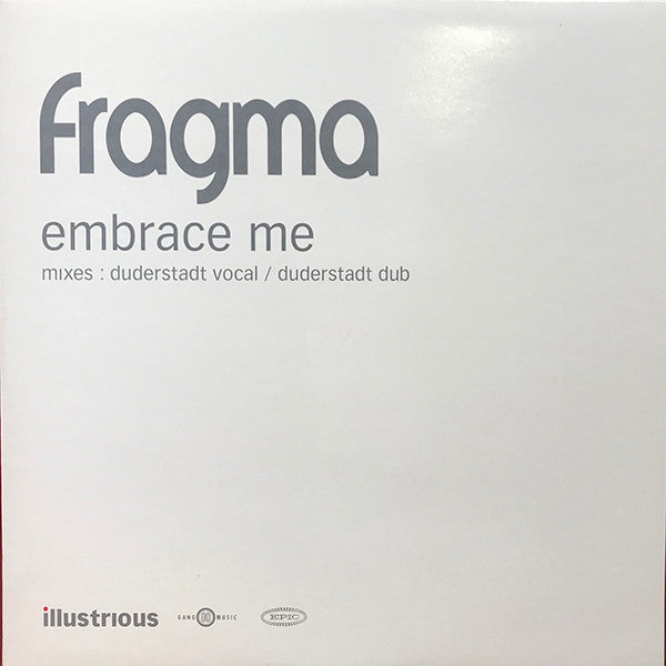 Fragma : Embrace Me (12", Promo)