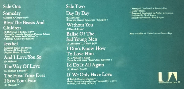 Shirley Bassey : And I Love You So (LP, Album)